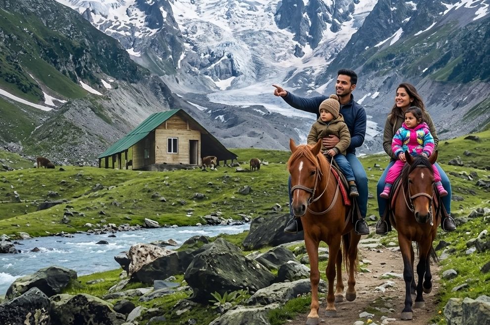 Best Kashmir Family Tour Package 6 Days Itinerary | Srinagar Gulmarg Pahalgam