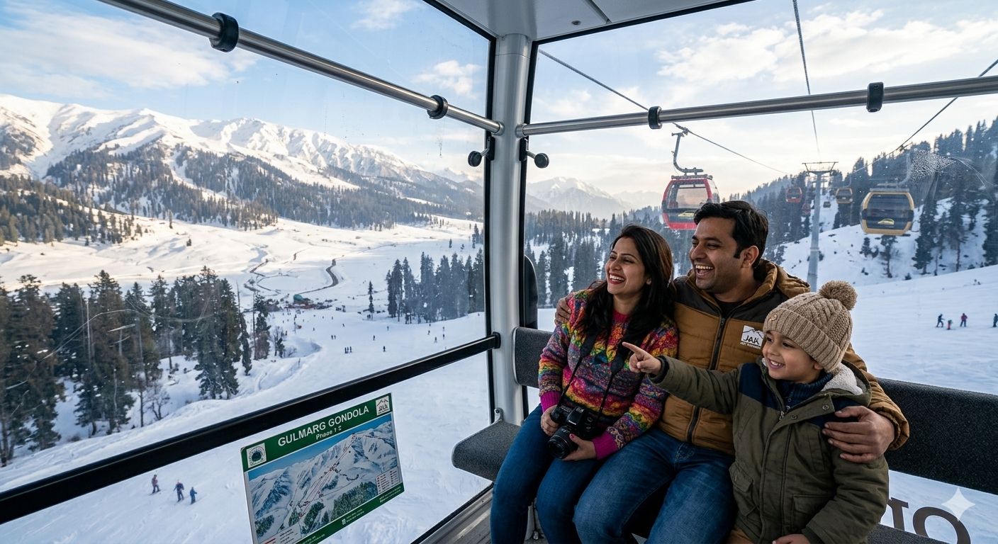 Best Srinagar Family Tour Package – 5 Days Srinagar Gulmarg Pahalgam